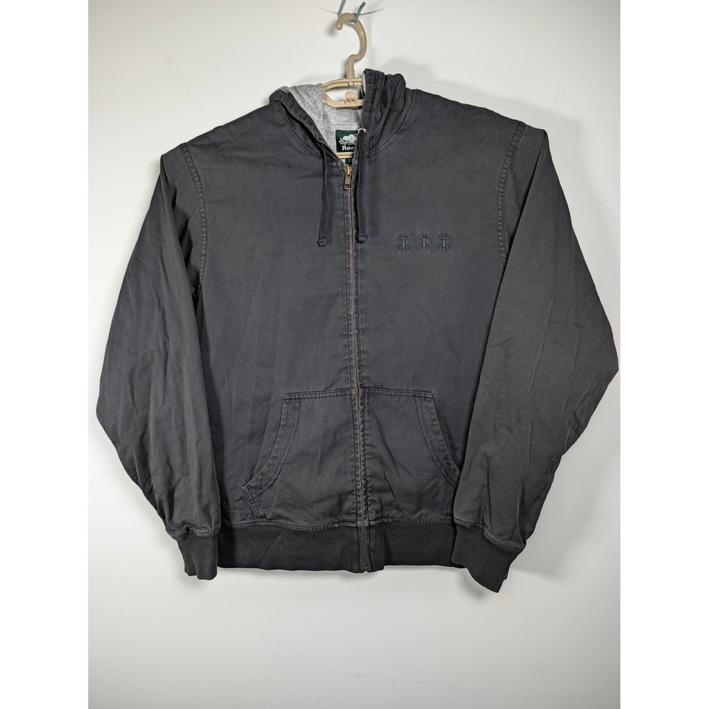 Roots Vintage Mens Zip Hoodie Spider-Man 3 Movie Crew Promo Cotton Grey M 22x26